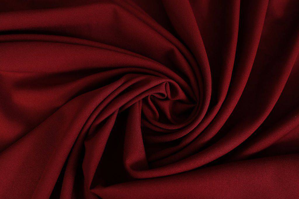 Креп тонкий бордо Креп тонкий бордо