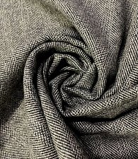 Твид елка меланж серый