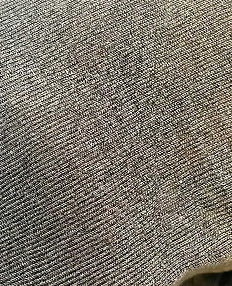 Трикотаж рубчик меланж коричневый