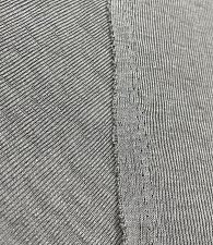 Трикотаж рубчик меланж серо\голубой